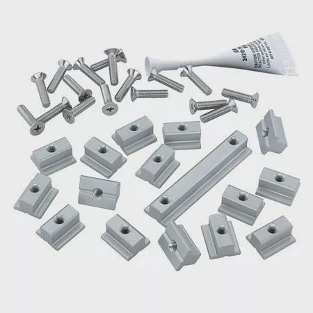 Track Mounting Kit 22mm  — Round Mast Groove  (3804)