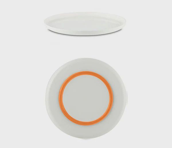 Plate Unbreakable  Medium  Orange (PM961)