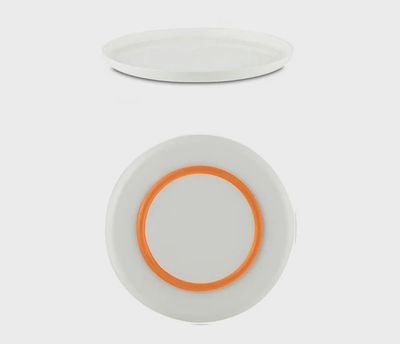 Plate Unbreakable  Medium  Orange (PM961)