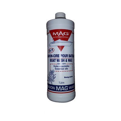 Marine Soap Wax Concentrate 1L – Boat Cleaner and Polish with Spider Repellent (050)