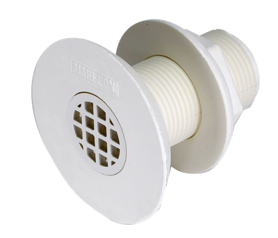 Passe Coque 1-1/2" à Tête Affleurante NPSM Marelon Grillagé (906009)