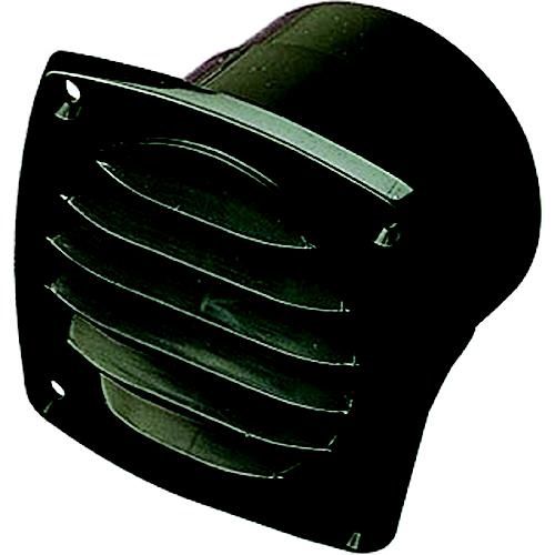 Vent 3" Square Flange Black (337325)