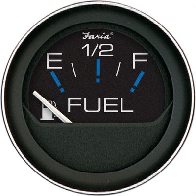 Fuel Gauge   2"  Coral  (13001)