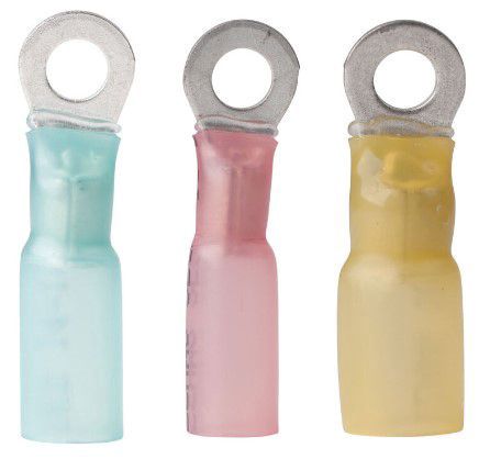 Heat Shrink Ring Terminals 12-10 1/4 10/pk (312499)