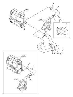 Tuyau D'eau B (128990-49070)