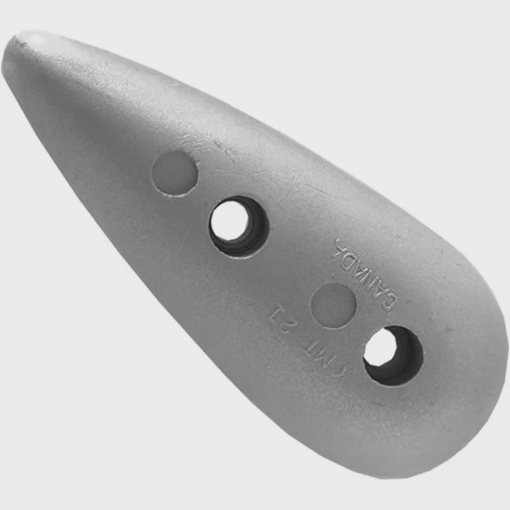 Teardrop Rudder Anode - Magnesium (T21MG )