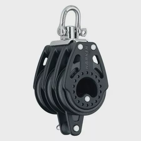 Block 57mm Triple With Swivel and  Becket (2605)