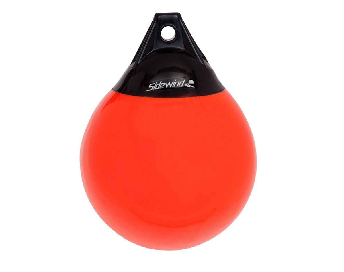 Raindrop Net Buoys, Colour: Red, Size: 9"