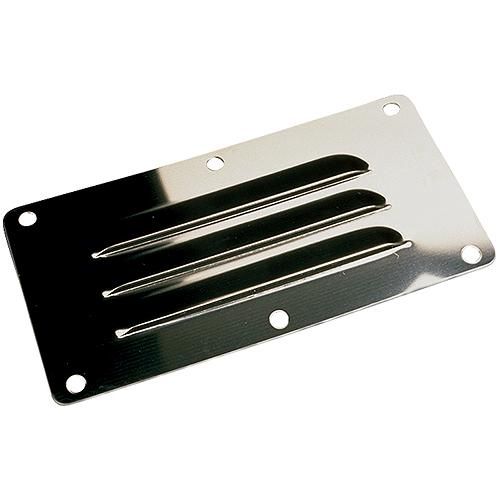 Louvered Vent 5" x 4-5/8" Stainless (331390-1) Louvered Vent 5" x 4-5/8" Stainless (331390-1)