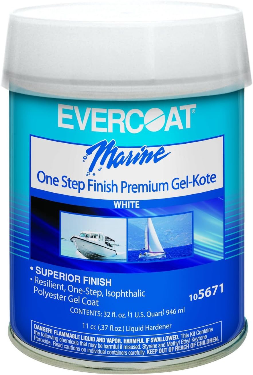 ONE Step Finish Gel-KOTE White 1L (105671)