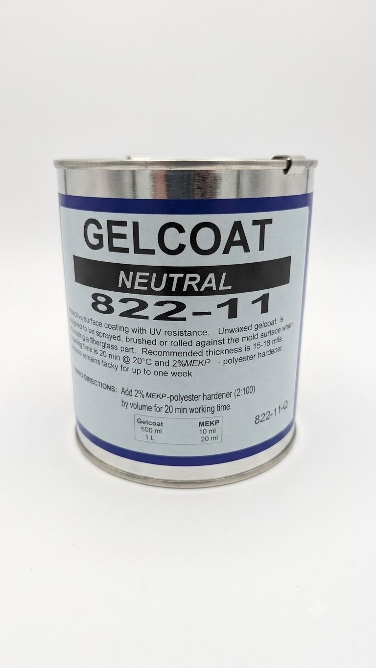 Neutral Gelcoat Unwaxed 1 Litre (822-11-Q)