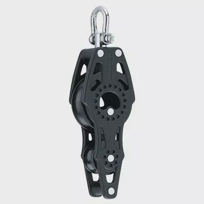Block Fiddle 40mm With Swivel And Becket (2656)