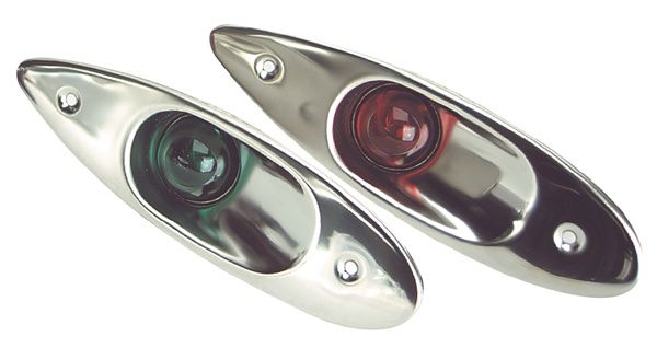 Navigation Lights  Red and Green Flush Mount (AA00195)