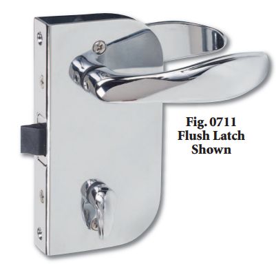 Latch Set Flush  (711003RIC )