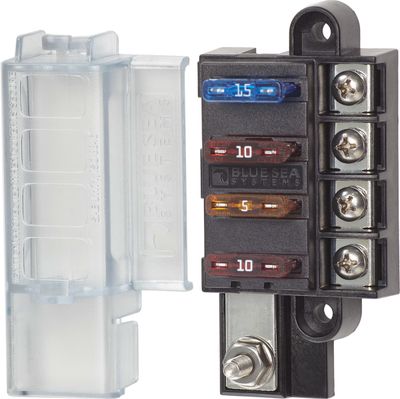 ST Blade Compact Fuse Block - 4 Circuits (5045)