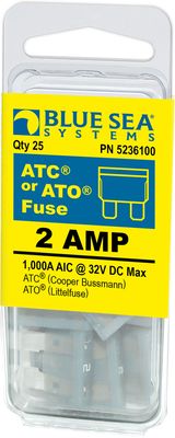 Fuse ATO / ATC 2A  25/pk (5236100)