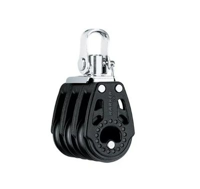 Poulie  Triple 29 mm Carbo avec émerillon (344)