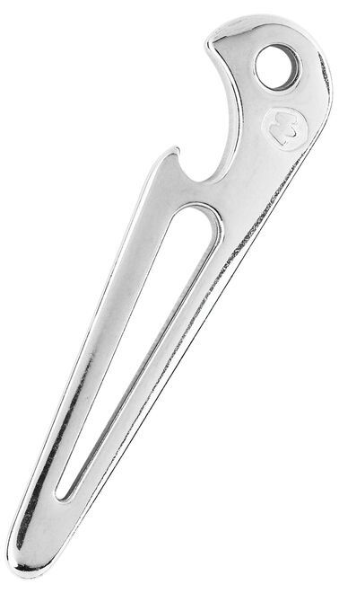 Forged Stainless Steel Shackle Key and Bottle Opener (10303)