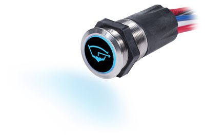 Push Button Backlit Switch OFF-ON 15A (4180) Push Button Backlit Switch OFF-ON 15A (4180)