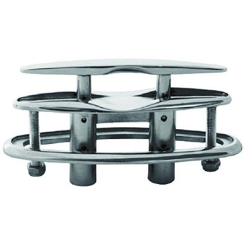 Cleat Flush 6" Stainless  (88235)