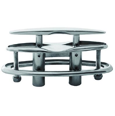 Cleat Flush 6" Stainless  (88235)