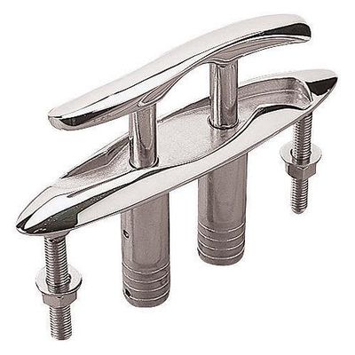 S-Style Pull-Up Cleat With Studs Stainless (0415041)