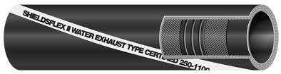 Flex II 250 Series Premium Wire Reinforced Wet Exhaust Hose 1/2"  (250-0120 ) /foot