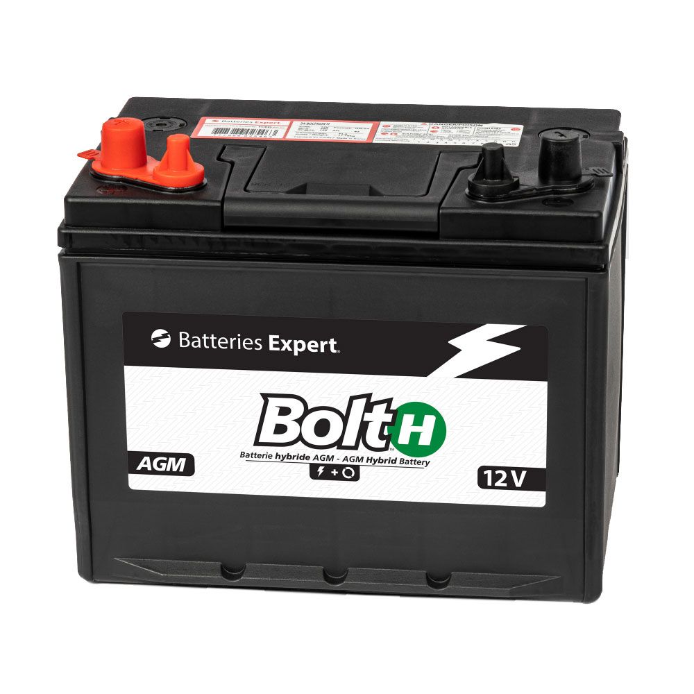 Hybrid AGM Battery Gr 24M  12V 870MCA 140RC 75Ah (24-BOLTAGM-H)
