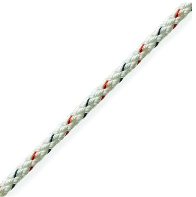 8 tresses Pré-étirées Blanche 5 mm (JB0056)