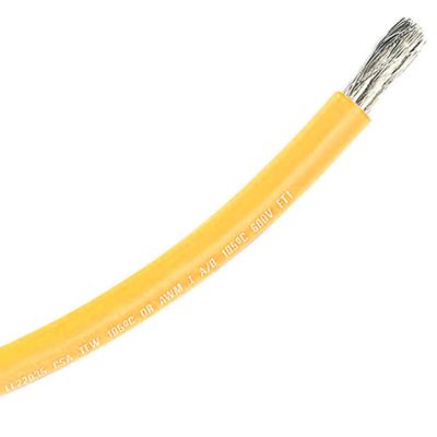 Câble de Batterie Jaune AWG 8 / pied