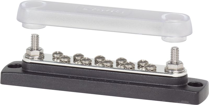 Common 150A BusBar - 10 Gang with Cover (2300) Common 150A BusBar - 10 Gang with Cover (2300)