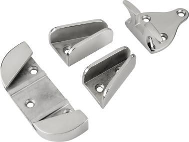 Chrome Brass Anchor Chocks (322100-1)