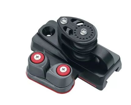 ESP End Control 32mm Double Sheave with  Cam Cleat Set of 2 (E3256)
