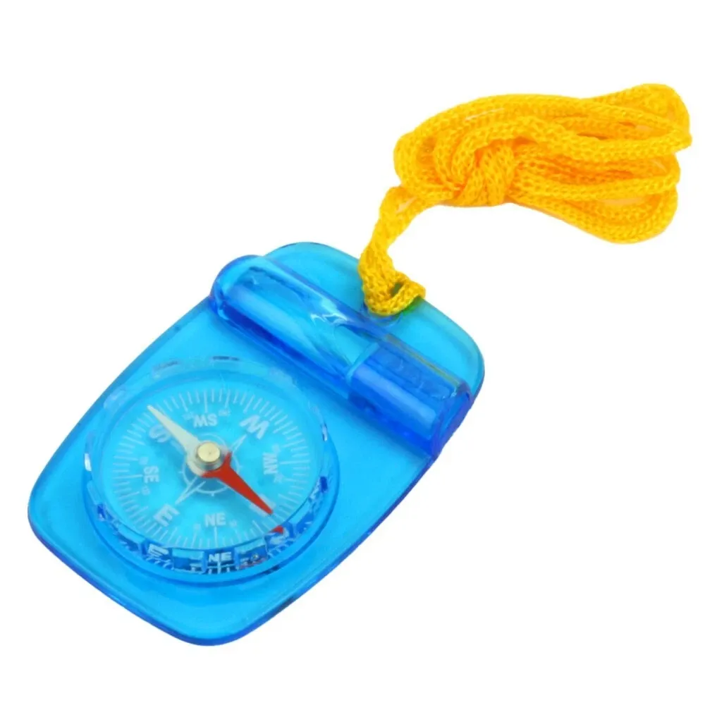 Lanyard Compass with Safety Whistle