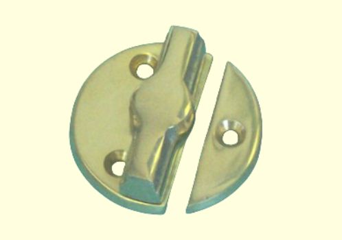 Door Button Latch Brass (50059) Door Button Latch Brass (50059)
