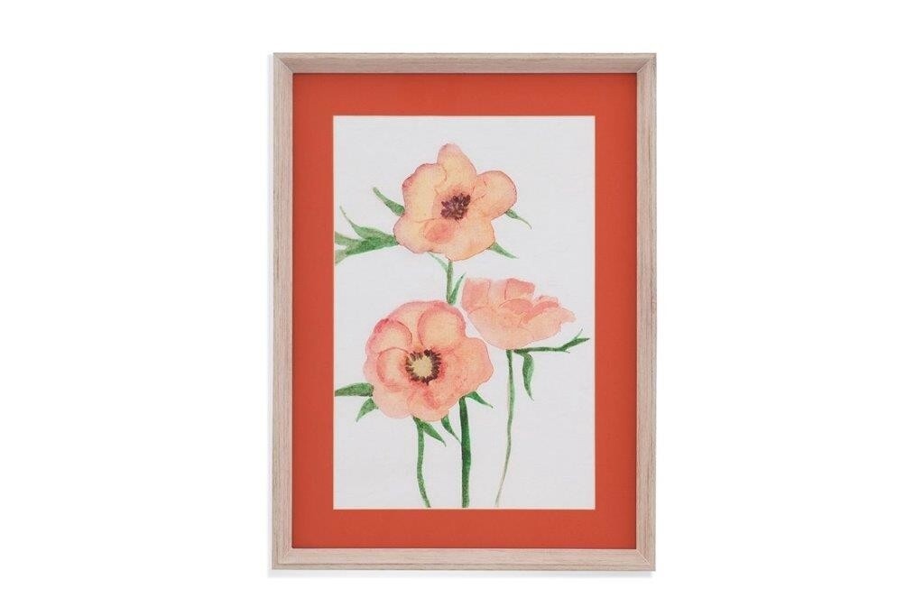 9901-836E Petite Fleur IV-Framed Art
