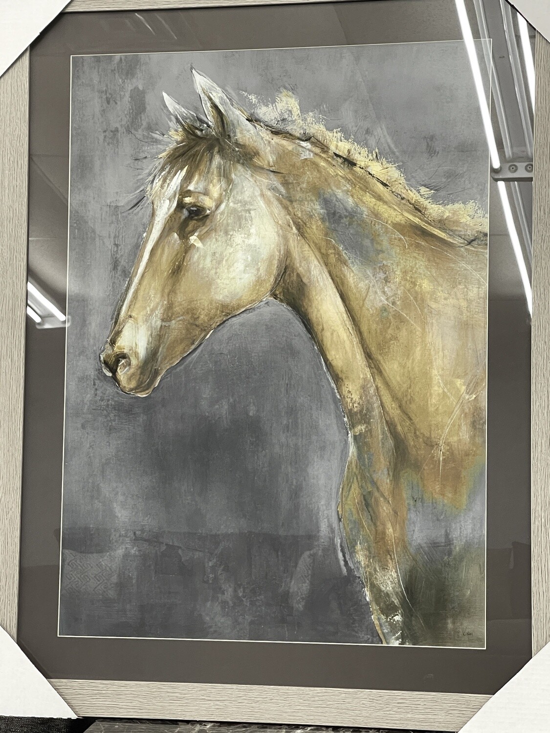 9901-978 Horse-Framed Art
