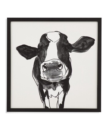 9901-529C Cow Contour III-Framed Art