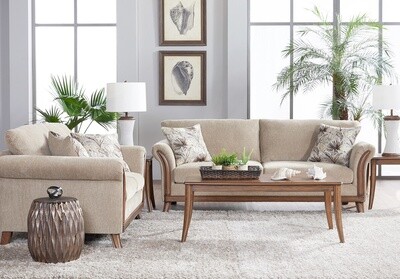 17700 Parker Brownstone-Sofa/Loveseat