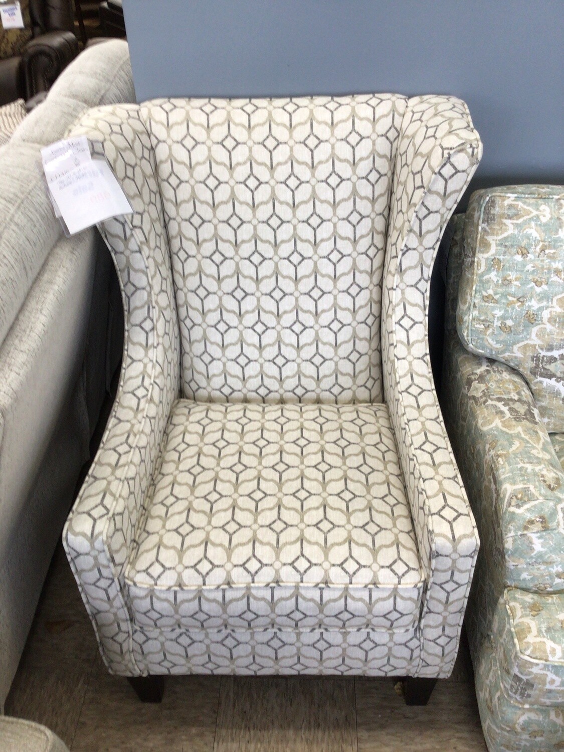 Rockaway Pewter-Accent Chair