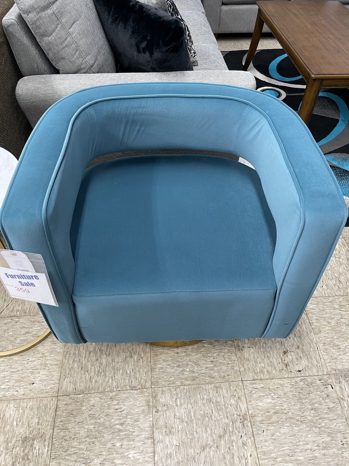 AC0141-Blue-Accent Chair