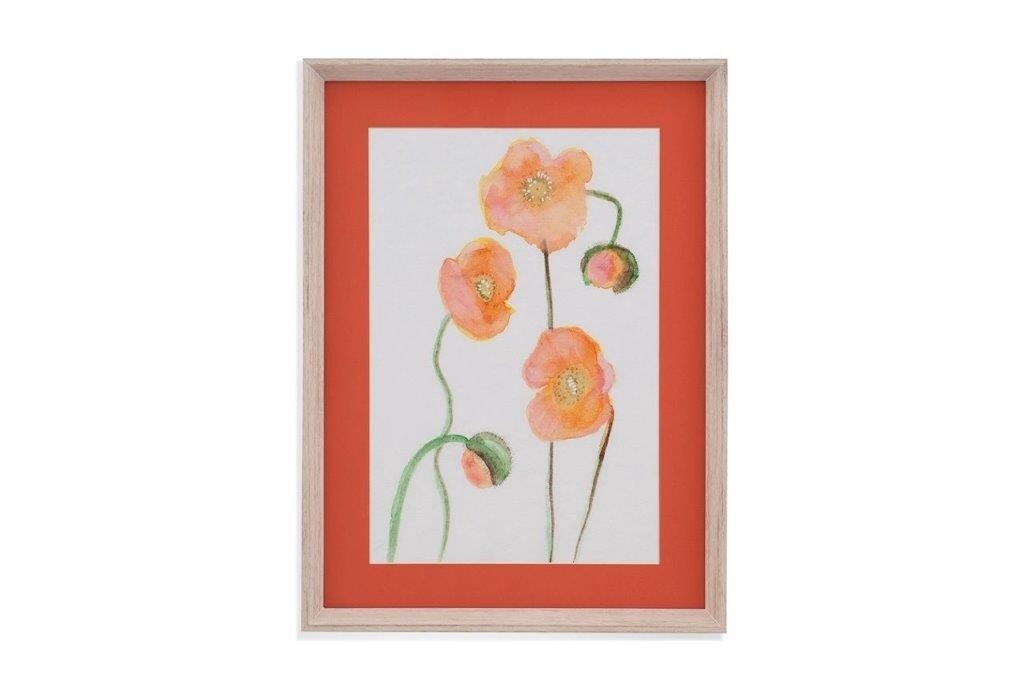 9901-836C Petite Fleur III-Framed Art