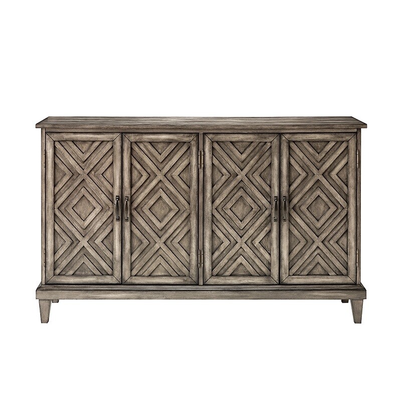 SI0656-GRY Carlsbad Wide Sideboard
