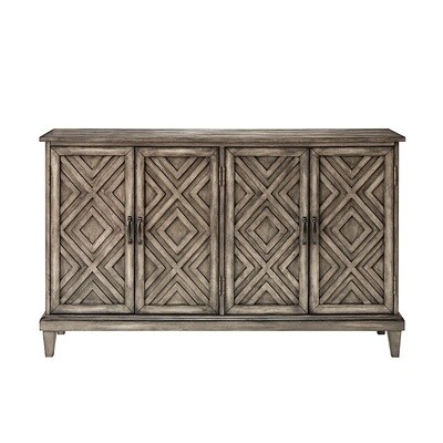 SI0656-GRY Carlsbad Wide Sideboard
