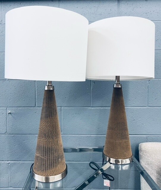 Brown Lamp Set 2