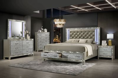 Radiance 5Pc Queen Bedroom Suite