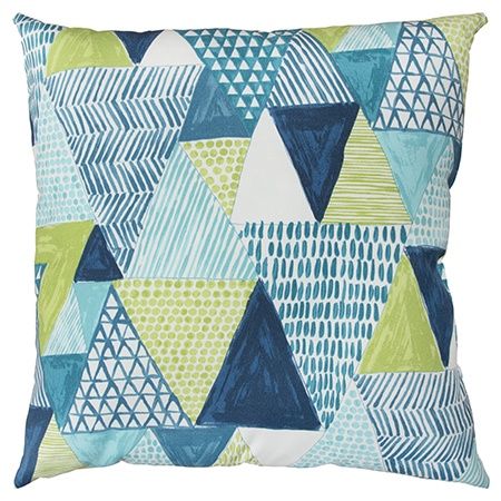 TFV120 22x22 Indoor Outdoor Aqua Pillow