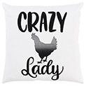 T19940 20x20 Crazy Lady Pillow