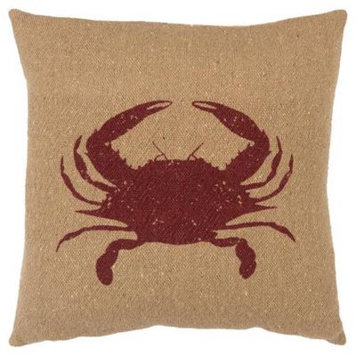 T16590 Natural Crab Pillow