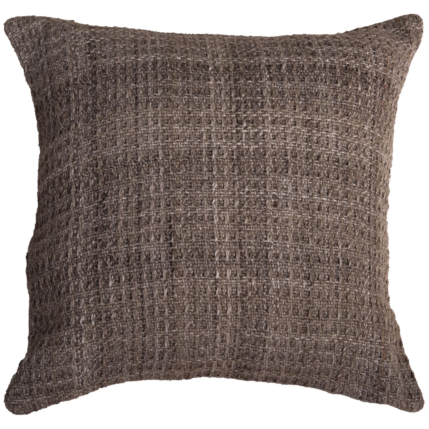 T22577 Grey  Burlap Pillow
